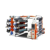 چھ رنگ Flexo پرنٹنگ مشین