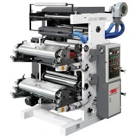 ہائی سپیڈ دو رنگ Flexo پرنٹنگ مشین